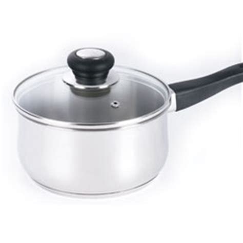 18cm Stainless Steel Saucepan