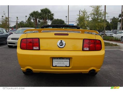 2005 Screaming Yellow Ford Mustang Gt Deluxe Convertible 19367352 Photo 19