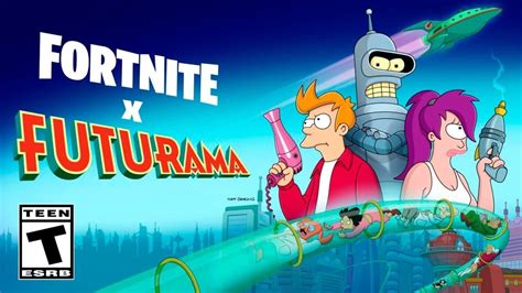 Fortnite X Futurama Collab New Skins Challenges And Rewards Media