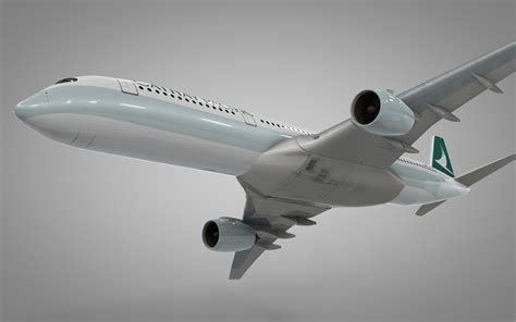 A350 900 Cathay Pacific L1118 3d Model Turbosquid 1650647