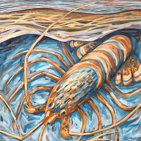Rock Lobster original - Emma Blyth - Australian Made Art