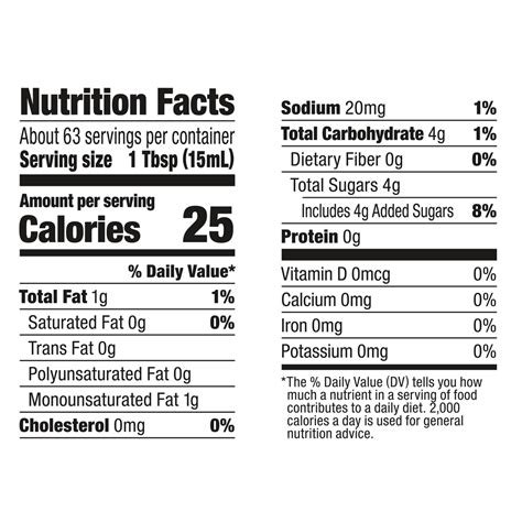 Silk Almond Creamer Dairy Free Caramel Nutrition Facts