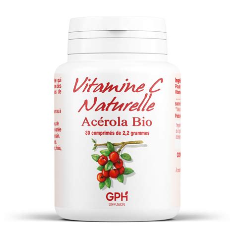 Vitamine C Acérola Bio 1000 mg Comprimés