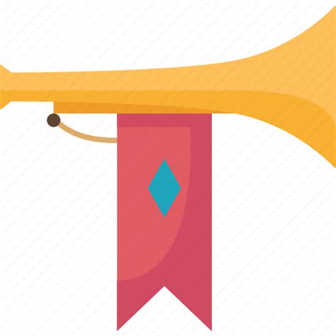 Trumpet Horn Flag Announcement Sound Icon Download On Iconfinder