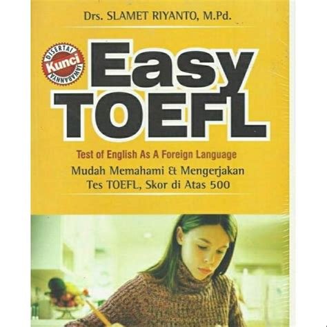 Jual Buku Easy Toefl Test Of English As A Foreign Language Mudah