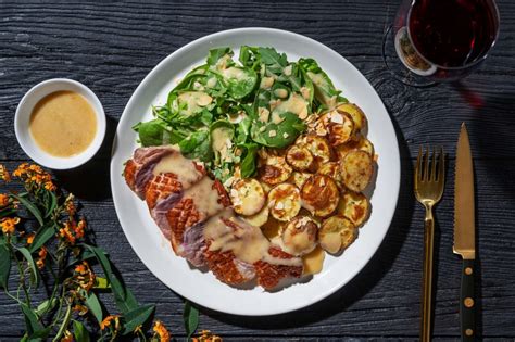 Seared Duck In Apricot Sauce Recipe Hellofresh