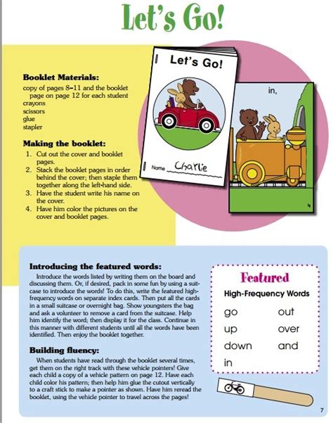 High Frequency Word Booklets K Englishwooks