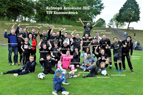 Saison 2021 22 Aufstieg von TSV Kümmersbruck in Kreisklasse TSV