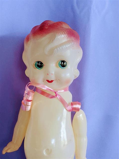 Lindo Mu Eco De Kewpie De Celuloide Vintage Hecho En Jap N Etsy