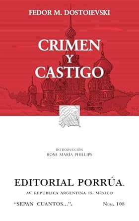 Crimen Y Castigo Sepan Cuantos 108 Spanish Edition Fedor