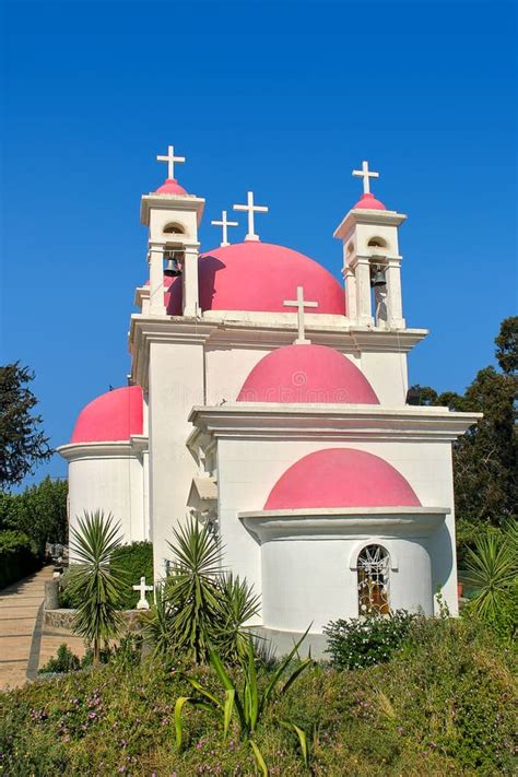 Greek Orthodox Church In Capernaum Israel Stock Photo Image Of