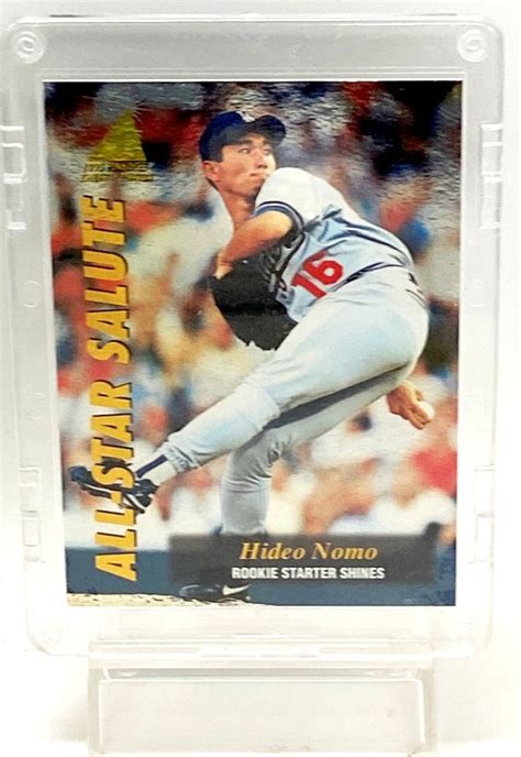 Vintage Pinnacle Zenith Edition All Star Salute Hideo Nomo Rookie