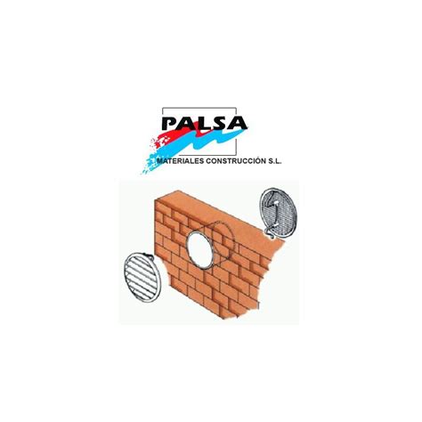 Rejillas Ventilacion Abs Redondas Palsa Materiales Construcci N S L