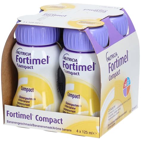 Fortimel Compact 2 4 Banane 4x125 Ml Redcare Apotheke