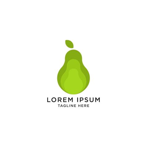 Premium Vector Pear Logo Icon Design Template Vector Illustration