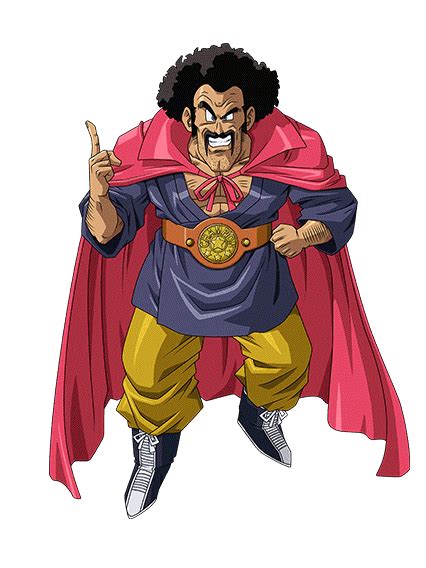 Mr Satan Render 16 By Maxiuchiha22 On Deviantart