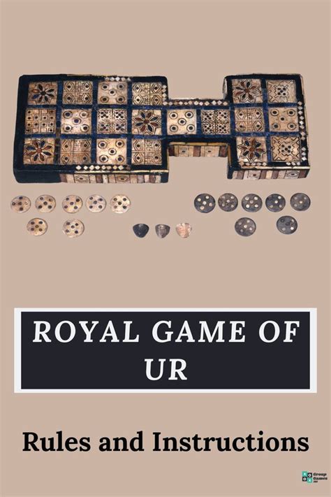 Royal Game Of Ur Rules And Instructions Old Board Games Old Games