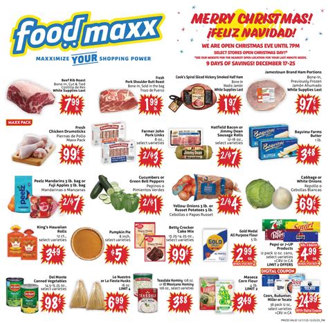 FoodMaxx Ad (12/17/25 – 12/25/25) Weekly Preview