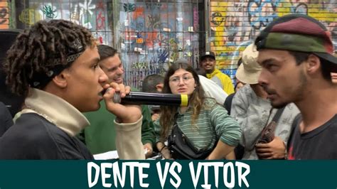 DENTE VS VITOR PRIMEIRA FASE BATALHA SÃO HELL RS YouTube