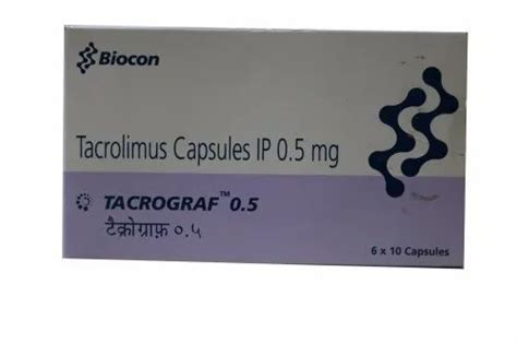 Tacrolimus Biocon Tacrograf Capsules Mg At Rs Strip In New