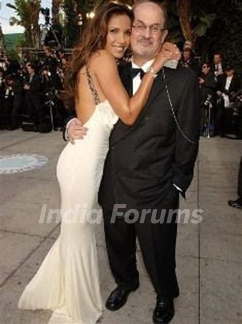 Padma Lakshmi with her Husband Photo