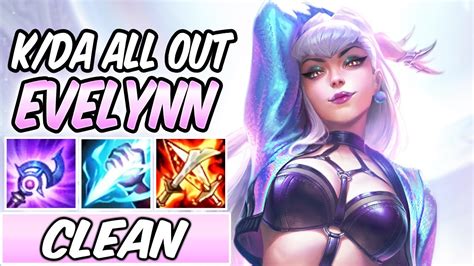 Evelynn K Da All Out Full Ap Jungle Gameplay Build Runes League