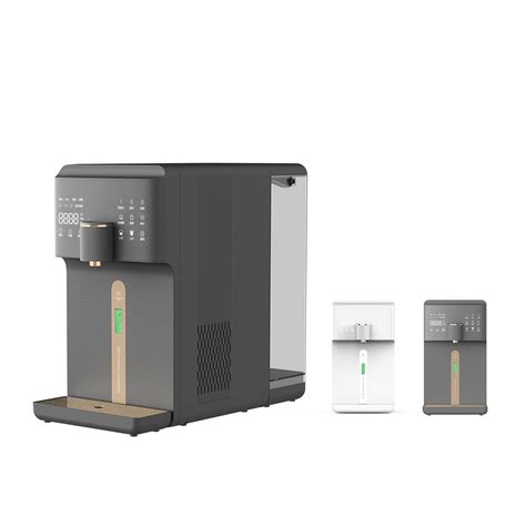 Free Installation UVC Hydrogen Cooler RO Filter Desktop Hot Cold Water Dispenser Hot Cold