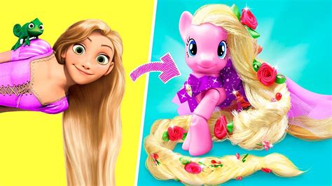 Rapunzel Midilli Oluyor 10 Kendin Yap Tarzi Yeni Nesil Oyuncak Bebek