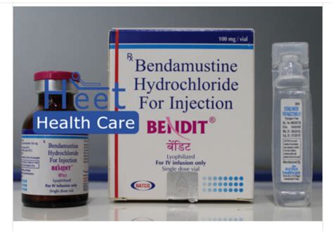 Bendit Bendamustine Hydrochloride Injection Packaging Glass Bottle At