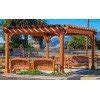 The Montvale Pergolas Forever Redwood