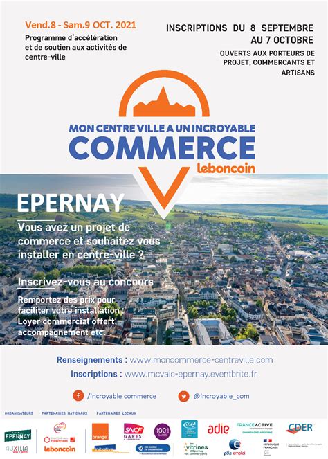 Epernay Mon Centre Ville A Un Incroyable Commerce