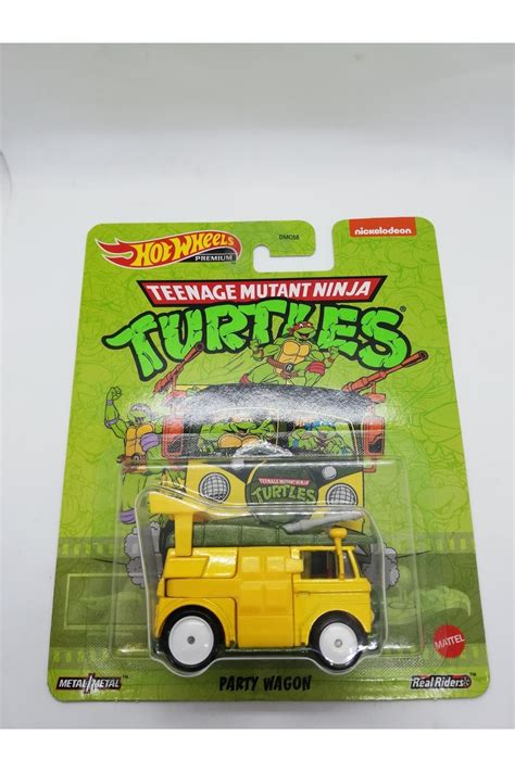 Hot Wheels Premium Party Wagon Teenage Mutant Ninja Turtles Fiyat Yorumlar