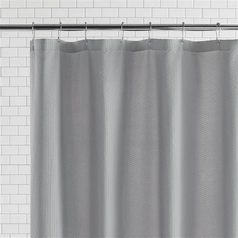 Mainstays Water Repellent Fabric Shower Liner 70 X 72 Gray