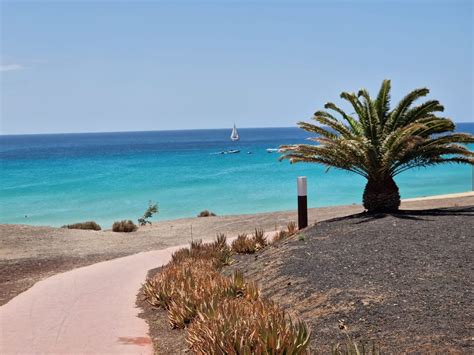 Weg Zum Strand Iberostar Playa Gaviotas Park Jandia Playa De