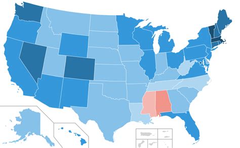 Filepublic Opinion Of Same Sex Marriage In Usa By Statesvg Wikimedia Commons