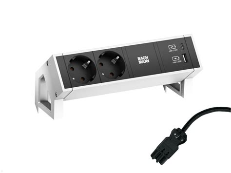 Tischsteckdose USB Charger Bachmann DESK 2 902 932