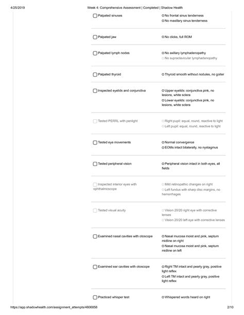 Solution Nrs Vn Topic Assignment Shadow Health Comprehensive