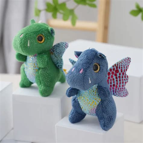 2024 NOUVELLE ANNÉE du dragon mignon dinosaur en peluche jouet volant