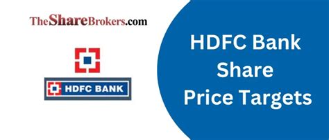 Hdfc Bank Share Price Targets For 2023 2024 2025 And 2030