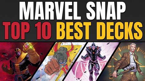 TOP 10 BEST DECKS IN MARVEL SNAP Weekly Marvel Snap Meta Report 65