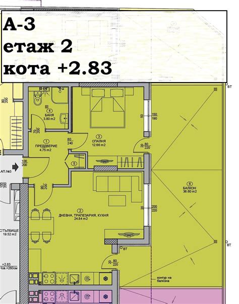 ---ПРОДАДЕН--- Инвеститор Продава Апартамент-А3-Център-Пиротска-93-Двустаен