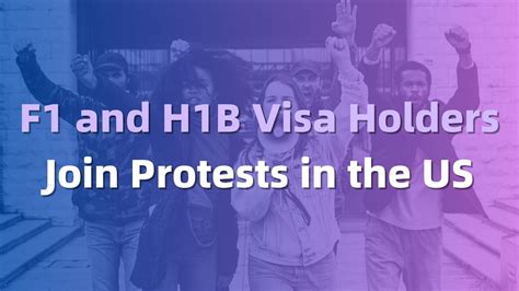 Rights And Risks Can F1 And H1b Visa Holders Join Protests In The Us