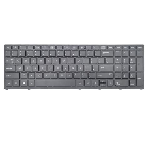 Antwelon Replacement Laptop Keyboard No Backlight For Hp Zbook G