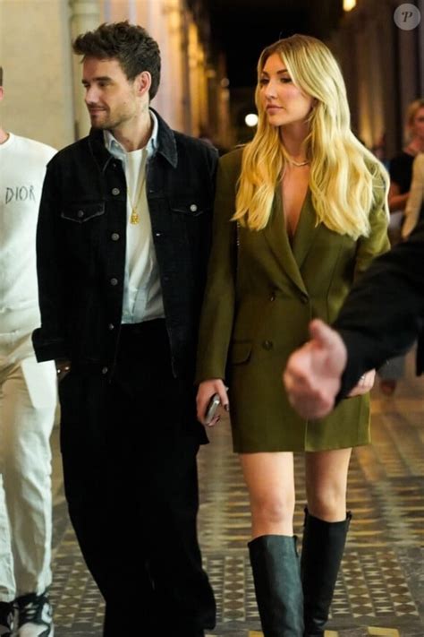 Photo Liam Payne Et Sa Compagne Kate Cassidy Lors De La Fashion Week