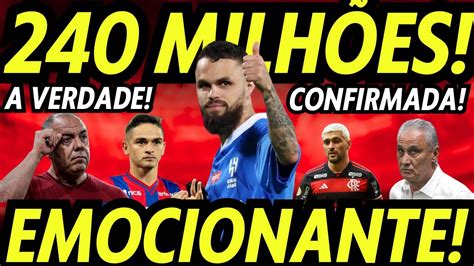 Not Cia Confirmada No Flamengo R Milh Es Chegada De Refor O