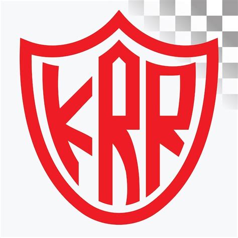 premium vector krr letter logo design