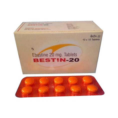 Ebastine Tablets Packaging Type X For Hospital At Rs Box In