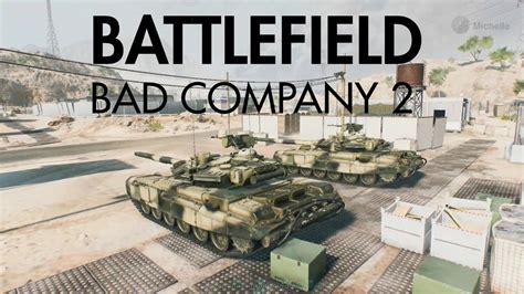 Battlefield Bad Company Arica Harbor Tank Gameplay Youtube