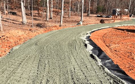 Central Virginia Driveways With Geotextile Fabric Reynolds Contracting