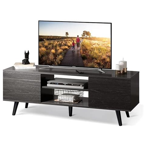 Buy Wlive Tv Stand For Inch Tv Entertainment Center With Storage